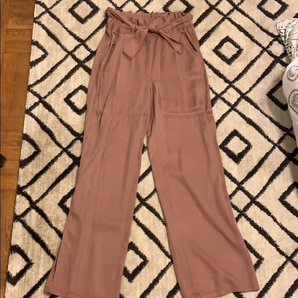 Thread Supply High Waisted Wide Leg Pant